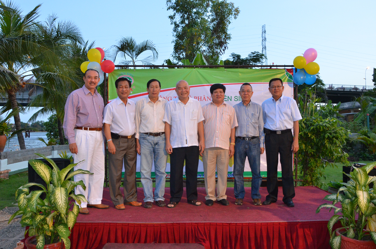 Các thành viên sáng lập công ty cổ phần Thiên Sinh