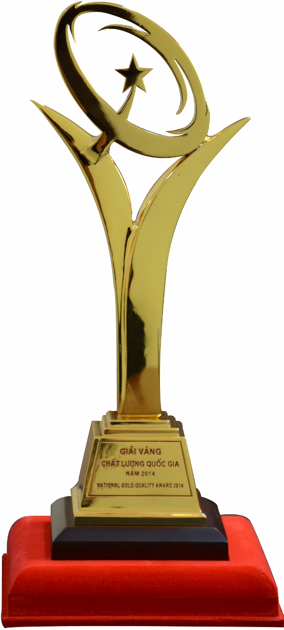 Cúp vàng Chất Lượng Quốc Gia 2014
